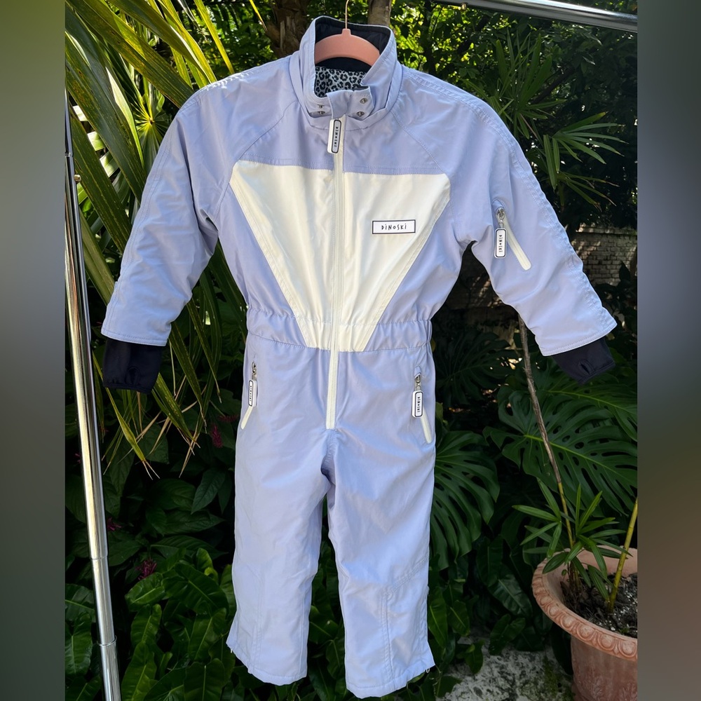 Unicorn ski suit in Lilac